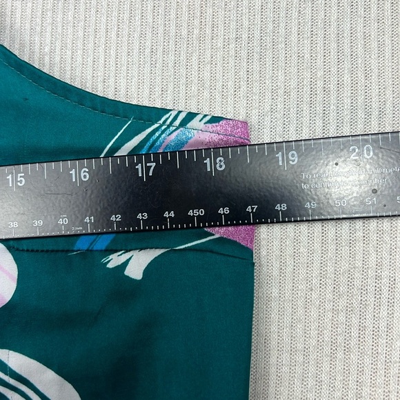 Stars Above Slinky Silky Mini Slip Dress Nightgown Women’s Size SMALL Floral - Picture 5 of 12